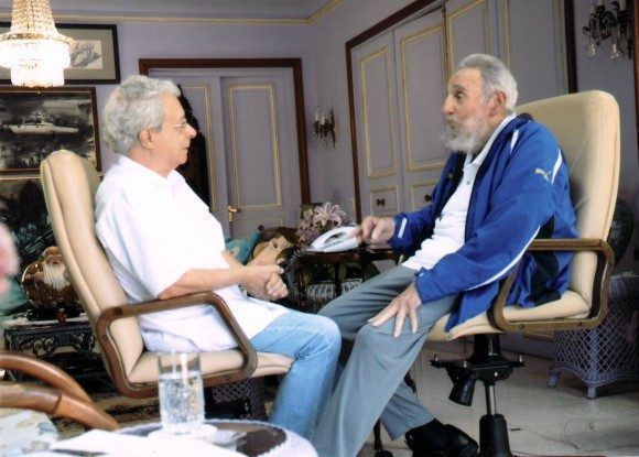 En La Habana, Fidel y Frei Betto el domingo 16 de febrero de 2014. En La Habana, Fidel y Frei Betto el domingo 16 de febrero de 2014.