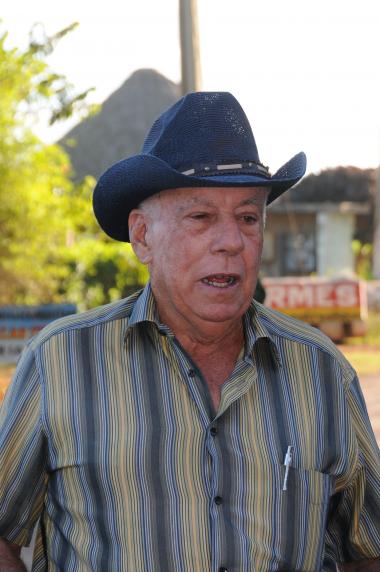 ALFREDO Acosta, presidente de la CPA Héroes de Yaguajay. OTOS: HUMBERTO LISTER ALFREDO Acosta, presidente de la CPA Héroes de Yaguajay. OTOS: HUMBERTO LISTER