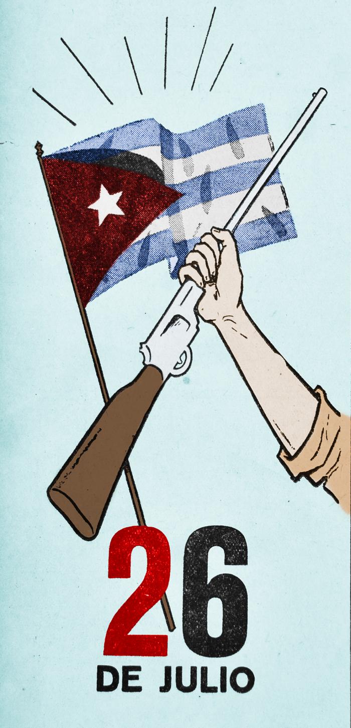 Cartel publicado en el periódico Revolución, en julio de 1960 Cartel publicado en el periódico Revolución, en julio de 1960
