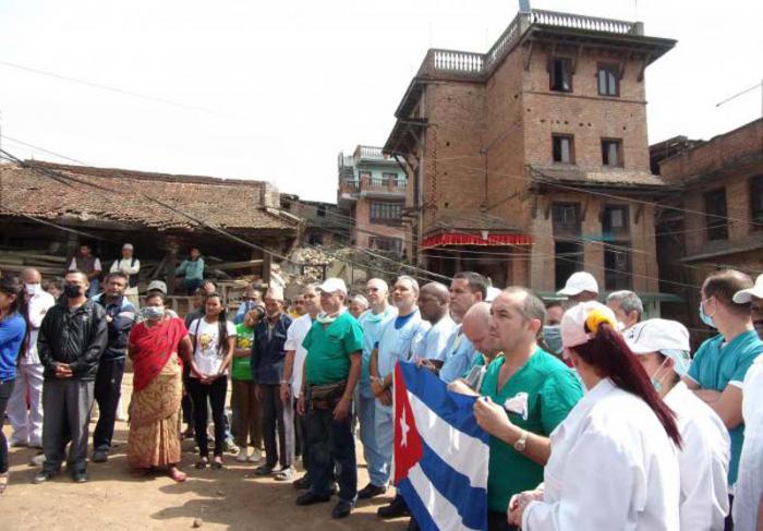 En estos 55 años de cooperación Sur-Sur, Cuba ha prestado sus servicios a los países más necesitados. Foto: Cortesía de la Brigada Médica 