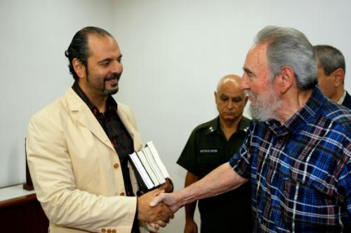 Fidel recibe al escritor ruso Daniel Estulin