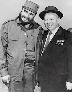 Fidel y Nikita Jruschov