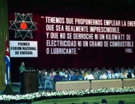 discurso en el acto de Clausura del Primer Fórum Nacional de Energía