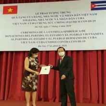 El Partido, el Estado y el pueblo vietnamitas donaron cinco mil toneladas de arroz a Cuba como un gesto solidario. Foto: PL.