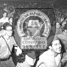 Integrantes de la Brigada Conrado Benítez
