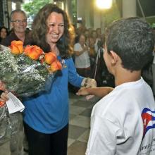 Al recibir la Medalla por la Amistad reafirmó su compromiso de defender a la Revolución Cubana hasta sus últimos días. Foto: José Manuel Correa