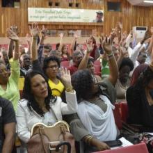 Asamblea extraordinaria del Poder Popular en el municipio de Arroyo Naranjo, para elegir a los 7 candidatos a diputados a la ANPP, En ejercicio legítimo y democrático fue aprobada ayer la candidatura de los 470 diputados al Parlamento, en las sesiones extraordinarias de las asambleas municipales del Poder Popular. Foto: Juvenal Balán Asamblea extraordinaria del Poder Popular en el municipio de Arroyo Naranjo, para elegir a los 7 candidatos a diputados a la ANPP, En ejercicio legítimo y democrático fue aprobada ayer la candidatura de los 470 diputados al Parlamento, en las sesiones extraordinarias de las asambleas municipales del Poder Popular. Foto: Juvenal Balán