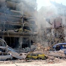 Los daños en la estructura del hotel y de los edificios contiguos son devastadores. Foto: Ricardo López Hevia