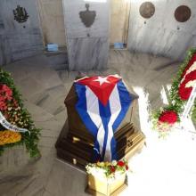En Santa Ifigenia se rindió especial tributo al Apóstol de Cuba. Foto: Eduardo Palomares