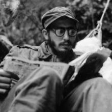Fidel en la Sierra Maestra.