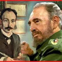Dos grandes hombres de la historia, Fidel Castro Ruz y José Martí