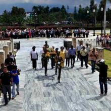 Periodistas cubanos rinden homenaje a Fidel y a Martí