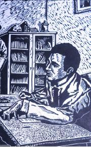 Obra de Antonio Canet tomada del libro Fidel y el Moncada vistos por Canet. Obra de Antonio Canet tomada del libro Fidel y el Moncada vistos por Canet.