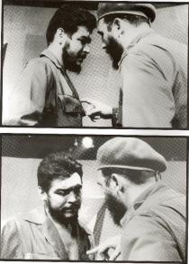 Fidel Castro y el Che Guevara en 1961