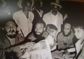 Fidel en la Cena de Navidad Carbonera.