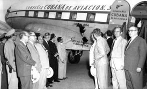 O ditador Fulgencio Batista era o acionista majoritário da Cubana de Aviação S.A.,como resultado de turvos negócios financeiros. A outra fatia das ações era controlada por suas testas de ferro. Foto: Arquivo do Granma