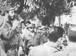 Fidel Dirigió personalmente las acciones que frustraron la conspiración y el desembarco contrarrevolucionario en Trinidad.