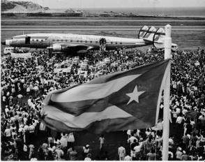La acogida popular al líder de la Revolución Cubana en Venezuela, en enero de 1959, no tuvo precedentes. Foto: Archivo de Granma La acogida popular al líder de la Revolución Cubana en Venezuela, en enero de 1959, no tuvo precedentes. Foto: Archivo de Granma