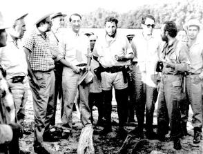 Fidel Castro en la Ciénaga de Zapata