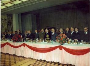 sistie al 70 aniversario de la gran Revolución Socialista de Octubre en Moscú