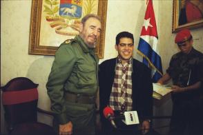 Fidel Castro y Elías Jaua en Venezuela, 2000