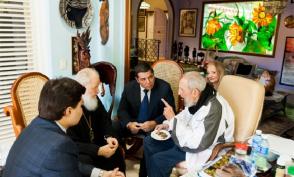 Fidel Castro Ruz y Santidad Kirill, Patriarca de Moscú y de Toda Rusia en La Habana