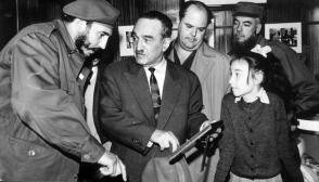 Fidel Castro y Anastás Mikoyán, Viceprimer Ministro de la Unión Soviética