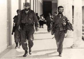 Fidel Castro en el Seminario San Basilio El Magno, 1959.