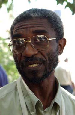 Carol Joseph, secretario de Estado para la Alfabetización de Haití.