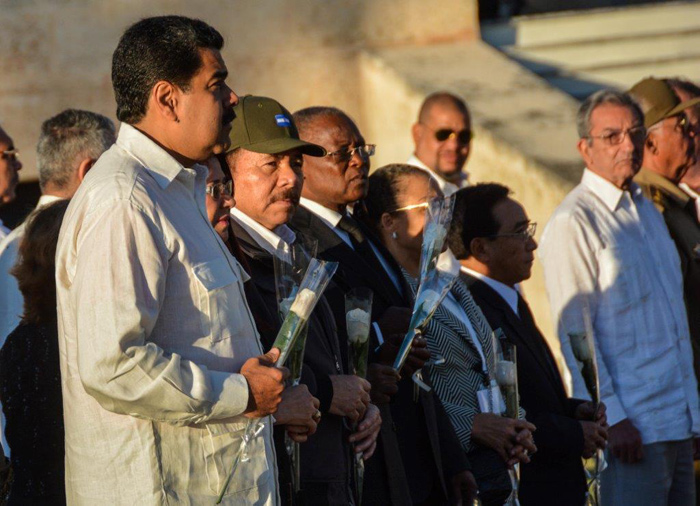 Personalidades invitadas a la inhumación de las cenizas del líder histórico de la Revolución Cubana 
